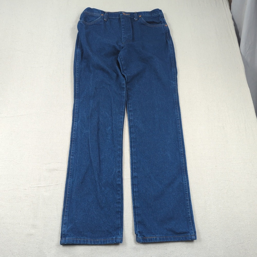Wrangler Jeans Mens 32x32 Blue 936 Cowboy Cut Western Rancher